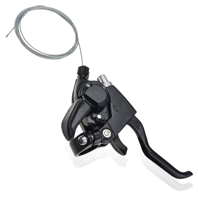 FOMTOR 3x7 Speed Shifte and 3x8 Speed Bicycle Brake Levers Shifter Set, Left Right Brake Lever Shifter Kits with Gear Indicator, Replacement with Shift Cables for Moutain Bike Road Bike, MTB (7 Speed) - Image 5